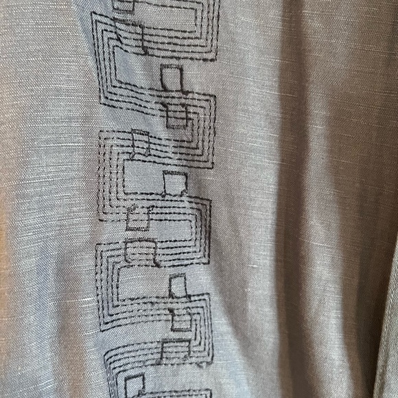 Cubavera Blue Shirt. Size M. - Picture 2 of 9